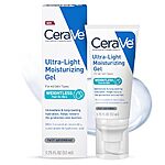 [S&amp;S] $11.60: 1.75-Oz CeraVe Ultra-Light Moisturizing Gel for All Skin Types at Amazon
