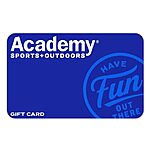 $80: $100 Academy Sports + Outdoors eGift Card - Email Delivery at Amazon