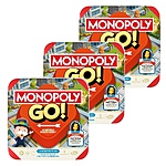 [AC] $12.38: 3 × Monopoly GO! Board Game ($4.13 each) at Amazon