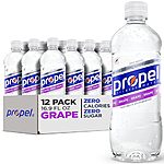 [S&amp;S] $6.48: 12-Pack 16.9-Oz Propel Electrolyte Water Beverage (Grape) at Amazon (54￠ each)