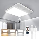 [Prime] $12.22*: Tnight Store Rechargeable Ceiling Light w/ Remote at Amazon