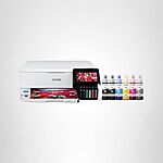$449.99: Epson EcoTank Photo ET-8500 Wireless Color All-in-One Supertank Printer at Amazon
