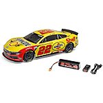 $169.99: Losi 1/12 NASCAR RC Race Car Joey Logano No. 22 2025 Shell-Pennzoil Ford Mustang 2S AWD RTR Brushed On-Road Battery &amp; Charger Included Yellow LOS1122522 at Amazon
