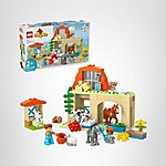 $29.99: 74-Piece LEGO Duplo: Farm - Caring for Animals at the Farm (10416, 2024) at Amazon