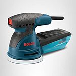 $51.92*: Bosch 5&quot; 2.5 Amp Corded Variable Speed Orbit Palm Sander Kit w/ Carrying Bag at Amazon