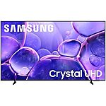 $349.99: 65″ Samsung Crystal UHD U8000F 4K Smart TV (2025 Model) at Amazon