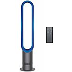 $249.99: Dyson Cool AM07 Air Multiplier Bladeless Tower Fan, 70° oscillation, 10 levels (Iron/Blue) at Amazon