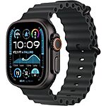 $469.95*: Refurb Excellent: 49mm Apple Watch Ultra 2 GPS + Cellular Smartwatch (Black) at Amazon
