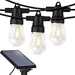 [Prime] $16.99*: 27' Brightech Ambience Pro Solar Powered Outdoor Waterproof LED String Lights at Amazon