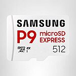 $74.98: 512GB Samsung P9 Express microSD Express Card at Amazon