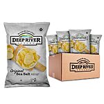 [S&amp;S] $15.28*: 24-Pack 2-Oz Deep River Snacks Original Sea Salt Kettle Cooked Potato Chips at Amazon (63.7￠ each)