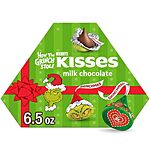 [AC] $15.34: 5 × 6.5-Oz HERSHEY'S KISSES Grinch Milk Chocolate ($3.07 each) at Amazon