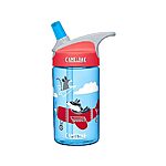 $5.99: 12-Oz CamelBak Eddy Kids Big Bite Valve Straw Water Bottle (Airplane Bandits) at Woot!