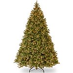 $399.99: National Tree Company 10 ft Pre-Lit Downswept Douglas Fir Artificial Christmas Tree at Amazon
