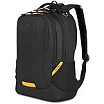 $35: SwissGear Cecil 5505 Laptop Backpack, Black/Gold, 18-Inch at Amazon