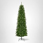 $49.99: 7.5′ National Tree Company Unlit Kingswood Fir Slim Artificial Christmas Tree at Amazon