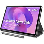 $179.99*: Lenovo Idea Tab Tablet: 11&quot; 2.5K Touch, MediaTek 6300, 8GB RAM, 256GB UFS, Tab Pen at Amazon