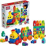 $10.23*: 50-Piece Mega Bloks ABC Musical Train at Amazon