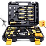 [AC] $15.36*: 43-Piece Amartisan Magnetic Screwdrivers Set w/ Case (Yellow) at Amazon