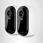 $57.99: 2-Pack Arlo Essential Security Camera 2K (White, 2nd Gen) at Amazon