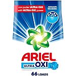 [S&amp;S, AC] $22.27: 4 × 105-Oz ARIEL Ultra Oxi Powder Laundry Detergent (Original Scent, 66 Loads) ($5.57 each) at Amazon