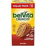 [S&amp;S, AC] $4.87*: 12-Pack 1.76-Oz Belvita Breakfast Biscuits (Cinnamon Brown Sugar) at Amazon