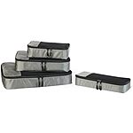 $10.06*: 4-Piece Amazon Basics Packing Travel Organizer Cubes Set (Small, Medium, Large) at Amazon