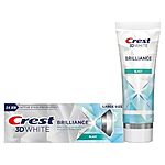[S&amp;S, AC] $3.54*: 4.6-Oz Crest 3D White Brilliance Blast Teeth Whitening Toothpaste at Amazon