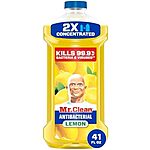 [S&amp;S, AC] $3.69: 41-Oz Mr. Clean All Purpose Cleaner (Antibacterial, Lemon) at Amazon