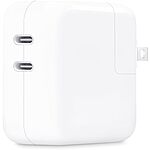 $29*: Apple 35W Dual USB-C Port Power Adapter at Amazon