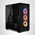 [AC] $79.99: CORSAIR 3500X RS-R ARGB Mid-Tower PC Case at Amazon