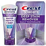 [S&amp;S, AC] $3.54*: 2.1-Oz Crest 3DWhite Brilliance Deep Stain Remover Dazzling Mint Toothpaste at Amazon