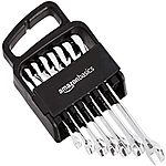 [YMMV, AC] $12.74: 7-Piece Amazon Basics Ratcheting Combination Wrench Set - Metric at Amazon