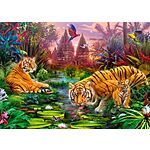 $5*: 1000-Piece Wonder Forge Tiger Family Jigsaw Puzzle at Amazon