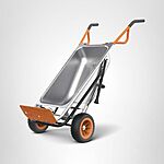 $159.99: WORX WG050 Aerocart 8-in-1 Yard Cart / Wheelbarrow / Dolly at Amazon