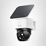 $119.99*: eufy Security SoloCam S340 Solar-Powered Outdoor Security Camera at Amazon