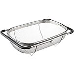 $14.99*: 5.5-Qt Cuisinart Expandable Over-The-Sink Stainless Steel Colander at Amazon