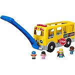 [AC] $14.69: Fisher-Price Little People Toddler Learning Toy, Big Yellow Bus Musical Pull-Along Vehicle at Amazon