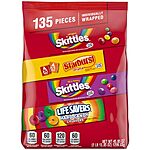 135-Ct Skittles Original, Wild Berry, Starburst & Life Savers Hard Candy $9 w/ Subscribe &amp; Save