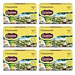 [S&amp;S, AC] $8.77*: 6-Pack 20-Count Celestial Seasonings Herbal Tea (Chamomile) at Amazon