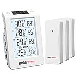 3-Channel BaldrTherm Solar Photosensitive Thermo-Hygrometer $13.75