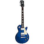 $138.65 or less: IYV 6 String Solid-Body Electric Guitar, Right, Ocean Blue (ILS-300 O. Blue) at Amazon