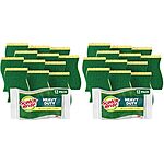 $6.63*: 2-Pack 12-Count Scotch-Brite Heavy Duty Scrub Sponges at Amazon
