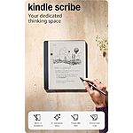 $279.99: 10.2&quot; 32GB Amazon Kindle Scribe E-Reader w/ Premium Pen + 3-Months Kindle Unlimited at Amazon