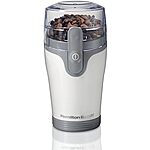 $13.70*: Hamilton Beach 125W Electric Coffee Bean/Spice Grinder (12-Cup Capacity/White) at Amazon