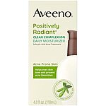 [S&amp;S] $8.66: 4-Oz Aveeno Positively Radiant Clear Complexion Face Moisturizer at Amazon