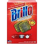 $2.49: 10-Count Brillo Steel Wool Soap Pads at Amazon