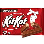 [AC] $27.83: 5 × 32-Oz Kit Kat Milk Chocolate Wafer ($5.57 each) at Amazon