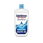 [S&amp;S, AC] $5.76: 33.8-Oz Biotene Oral Rinse Mouthwash for Dry Mouth (Fresh Mint) at Amazon