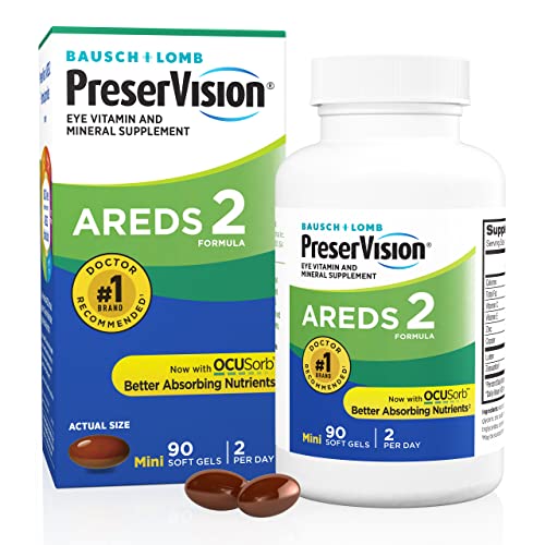 $15.29 /w S&S: PreserVision AREDS 2 Eye Vitamin & Mineral Supplement, 90 Softgels Amazon